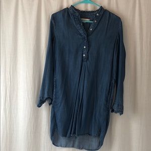 Casual chambray Loft dress